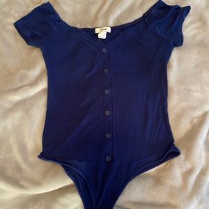 SOLD Navy Body Suit